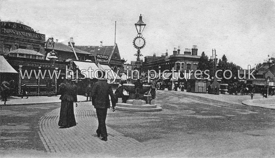 The Broadway, Forest Gate, London. c.1904.